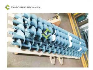  Concrete Batching Plant WAM Screw Conveyor Thickened Steel Custom Length Manufactures