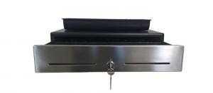  Classic Black Metal ABS With Stainless Panel Cash Drawer Safe Manufactures