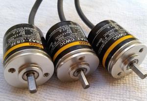 China 5-12VDC Incremental Optical Encoder , E6A2-CWZ3E Absolute Incremental Encoder 500mm on sale