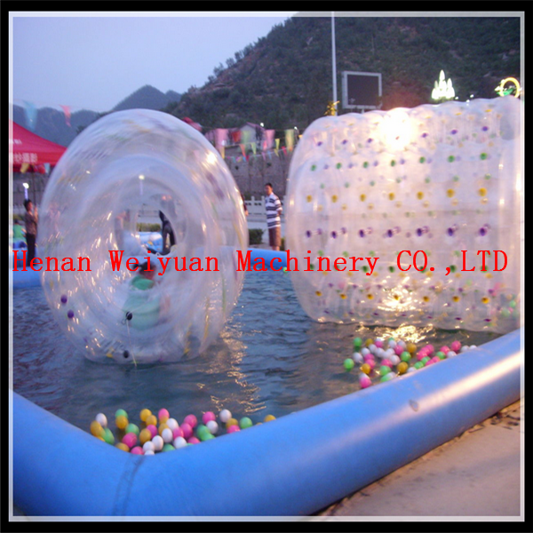 Best Selling 2.2M Inflatable Water Roller summer hot inflatable water roller zorb ball with custom color