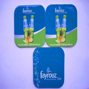 Disposable Promotional Drink Coasters , Personalized Paper Drink Coasters