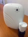 Wall - Mounted Battery Scent Diffuser Machine White And Black Color