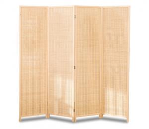 China Room Dividers Movable Bamboo Screen For Home Decoration Folding Partition Privacy on sale