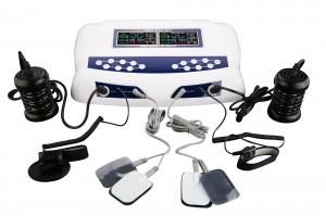 China Two LCD display detox foot spa , detox machine for feet with optional massage slipper on sale