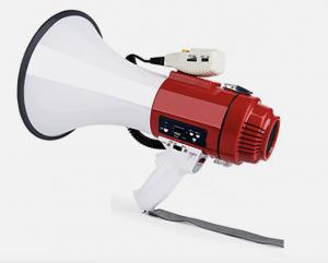  25W Raded , 50W Max Multifunctional Megaphone Bullhorn ,8-10 Hours Battery Life Manufactures
