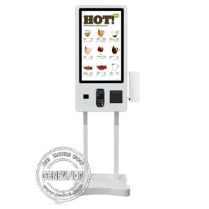  27 Inch Capacitive Touch Self Service Kiosk All In One Manufactures