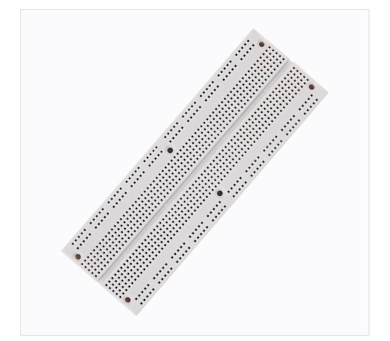 Prototyping Electronics Starter Kit Breadboard with Screw Hole