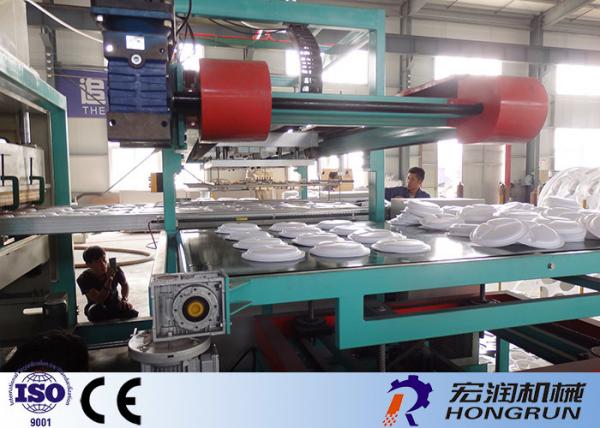 Quality Plastic Containers Making Machine , Disposable Dish Making Machine HR-750 for sale