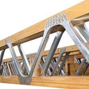 China ISO Certified Customized Length Metal Web Joists Truss for Timber Structure Steel Floor on sale
