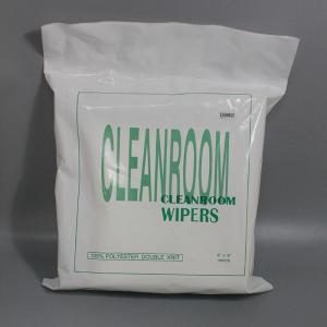  Industrial Lcd Screen Cleanroom Polyester Wipes 4x4 For Lab Cleaning Manufactures