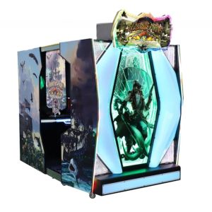  2 Players Pirate Adventure Simulator Shooting Game Machine L1900*W2600*H2130MM Manufactures