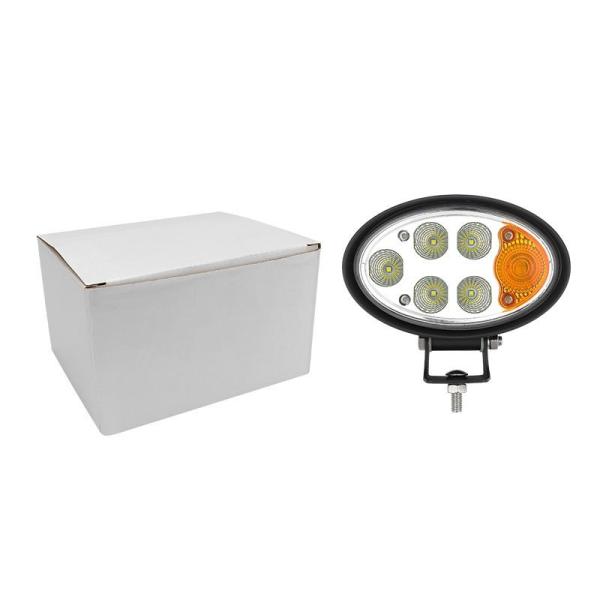5.6 Inch 36W Oval LED Tractor Work Light with Turnal Signal