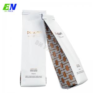  Customized Printing Coffee Packaging Side Gusset Pouch For Coffee Beans Manufactures
