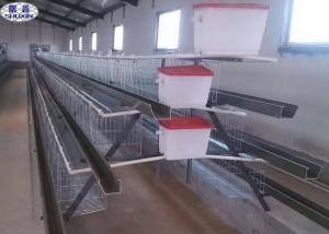 China Capacity 128 Egg 4 Door Layer Chicken Cage Poultry Equipment Hot Galvanized on sale