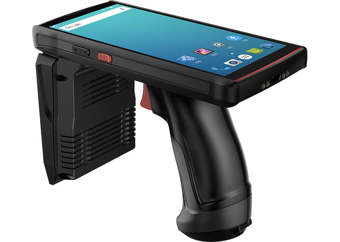 Mobile 4G Wifi Android RFID Data Collector PDA UHF Handheld Reader With Barcode