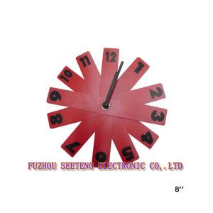  Nice color high quality  new design round shape  wall clock models Manufactures