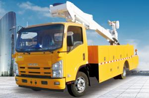 China Insulated bucket boom truck on sale