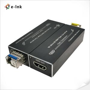  80KM Micro HDMI Fiber Optic Extender HDMI USB Extender 1.4a Video Signal Manufactures
