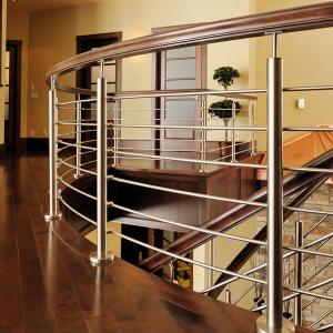 Building Stainless Steel Cable Railing Systems Balcony Wire Polished Finish For Stair