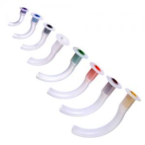 China Medical Disposable Color Coded Oropharyngeal Airway Emergency GUEDEL Airway on sale