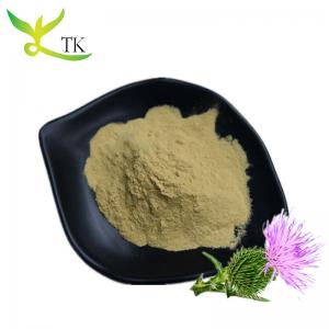  100% Natural Milk Thistle Extract Powder 80% Milk Thistle Extract Capsules Manufactures