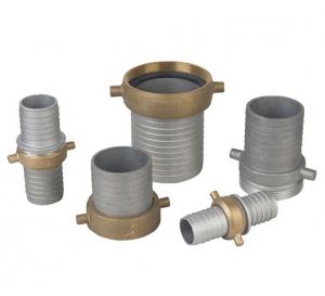  Professional Pin Lug Coupling / Suction Hose Fittings Aluminum Material Manufactures