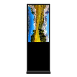 China TFT Floor Standing Digital Signage , Floor Standing Touch Screen Kiosk 49 Inch on sale