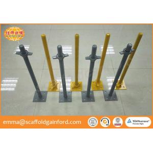  Painted 780mm Q235 adjustable steel base jack hollow screw jack for Thailand ring lock scaffold projects Manufactures
