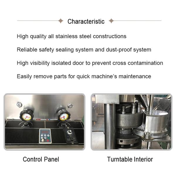 TIANHE Small Powder Lab Tablet Press Machine Stainless Single Roller Constructions