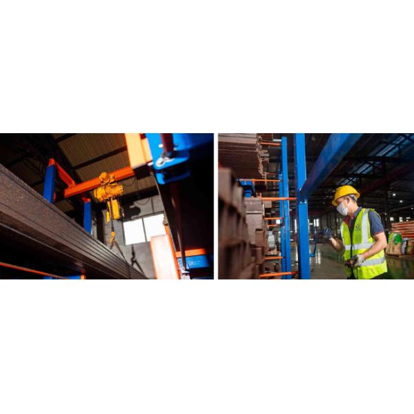 Pipe Telescopic Cantilever Shelf Metal Sheet Warehouse Storage Rack Telescopic Cantilever Shelves Long Materials