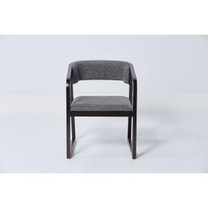  Clean Grey Fabric Furniture Dining Room Chairs Popular Convenient Concreted Design Manufactures