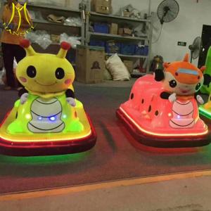  Hansel  battery operated kids plastic bumper car 2 seats cars for sale in guangzhou Manufactures