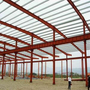  Q235B Single Bay Portal Frame Punching Portal Steel Structure CAD For Hall Shed Manufactures