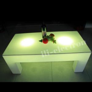 China 4 Legs LED Light Cocktail Table , 16 Colors Changing LED Glow Table Remote Control on sale