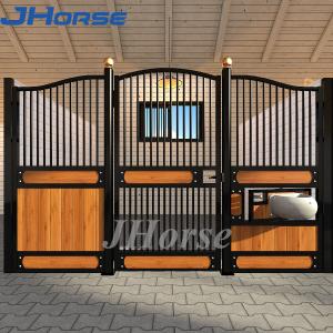 China Factory Customized Metal PVC Horse Stall Panel  made by jinghua company on sale