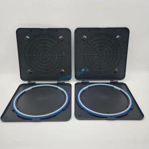  For Semiconductor Field Transport Box 8 Inch ESD Black Signal Horizontal Wafer Shipper Manufactures