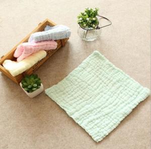  Baby face towel 6 layer 100% cotton washing gauze baby bibs handkerchief 30x30cm Manufactures