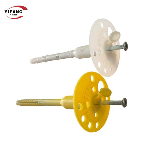 Plastic Insulation Fixing Anchors For Fastening Foam Polystyrene And Mineral Wool Insulation Products To Buildings