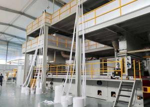 China 3200mm 1000gsm Non Woven Fabric Production Line For Disposable Gowns on sale