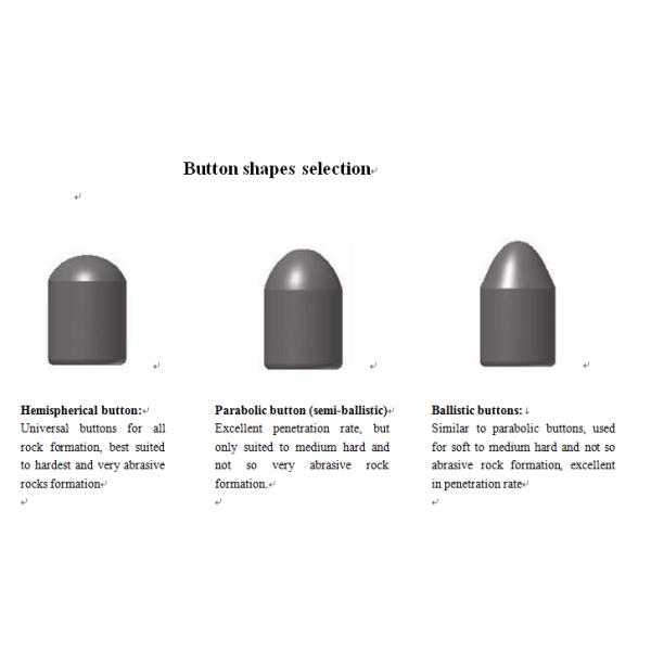 Mission 60 Dth Hammer Bits High Durability With Good Penetration Rates