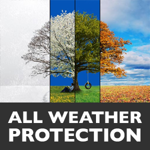 Anti-rust Modern Design Curbside Post Mount Mailbox with Stainless Steel Hinges Magnetic Door