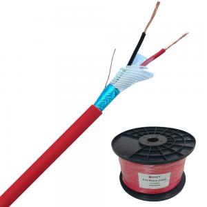  2C 1.0mm2 2C 0.75mm2 Tinned Copper Wire Fire Alarm Cable for Smoke Detector 2 Conductor Manufactures