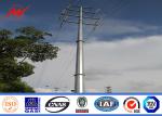 69kv Steel Electrical Power Pole For Distribution Line Project