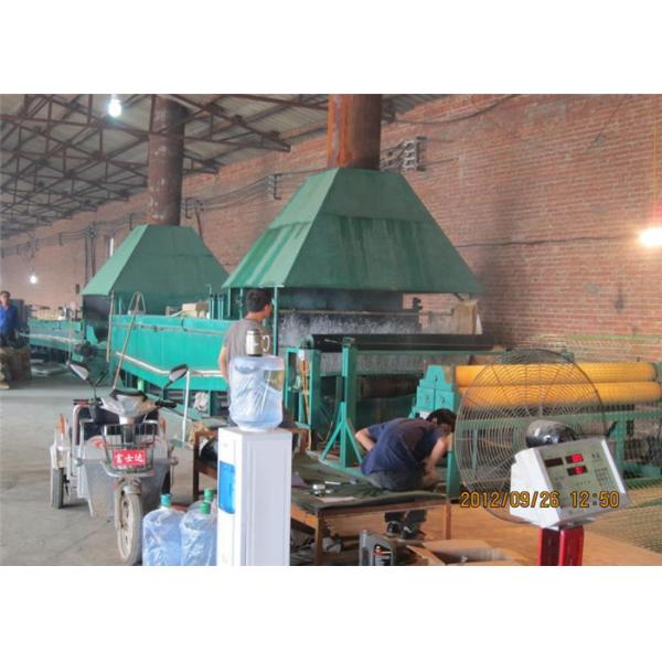 Full Automatic Welded Holland Pvc Coating Machine GAS Heating Coating Speed 1000m/H