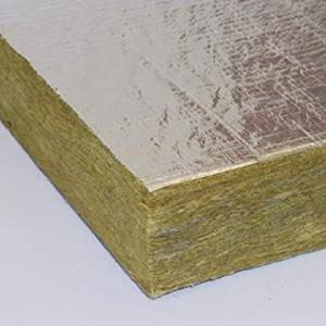  Grade A Rock Wool Board Insulation Low Heat Conductivity Mineral Wool Sheet 1200mm Width Manufactures