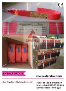 China polyester webbing sling,CE,GS,TUV CERTIFICATE on sale