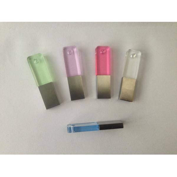 Crystal UDP Chip Waterproof USB Flash Drive 2.0 Fast Speed Full Memory