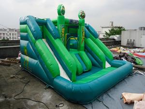  CE Certificates Inflatable Water Slide PVC Tarpaulin Material For Outdoor Games Manufactures