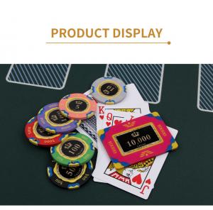 China Professional Custom RFID Poker Chips Sticker Nylon Home Game Poker Chips on sale