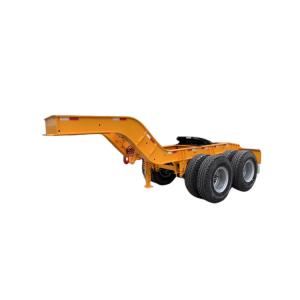  Heavy Duty Full Cargo Trailer Dolly Trailer High Strength Full Thickness Drop Deck Semi Trailer For Sale In Mongolia Manufactures